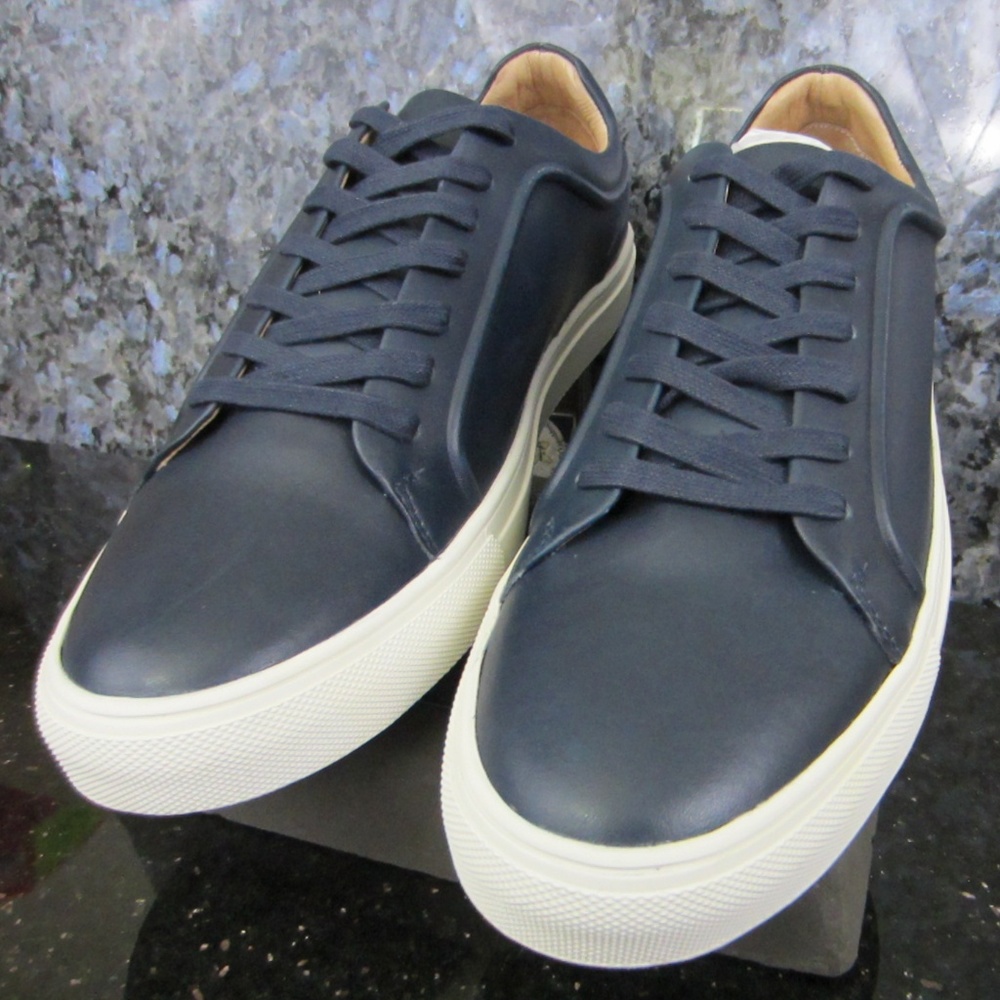 SAM EDELMAN GREGORY SNEAKER IN NAVY - Picture 5 of 7